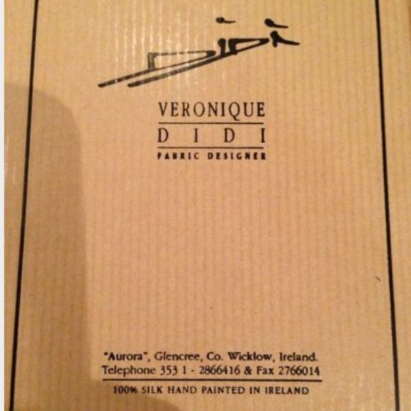 VERONIQUE DIDI 100% Silk Guinness Logo Necktie - Picture 9 of 10